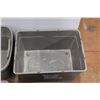 Image 5 : *(4) Plastic Totes No Lids - Various Size