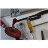 Image 9 : Vintage Hand Drill, Wrenches, Pliers, Metal Brush and Assorted Items