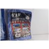 Image 4 : (3) Various Size Poly Tarps - 5' x 7'. 6' x 8' and 8' x 10' - New