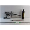 Image 1 : Paint Ball Gun. Barrel Extender and Air Tank - As Is