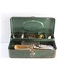 Image 2 : Vintage Metal Fishing Box with Accessories