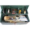 Image 4 : Vintage Metal Fishing Box with Accessories