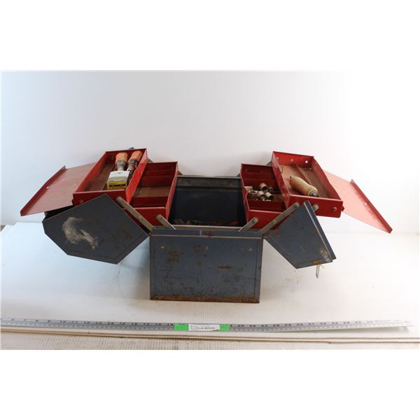 Beach Industrial Limited Metal Tool Box and Assorted Tools