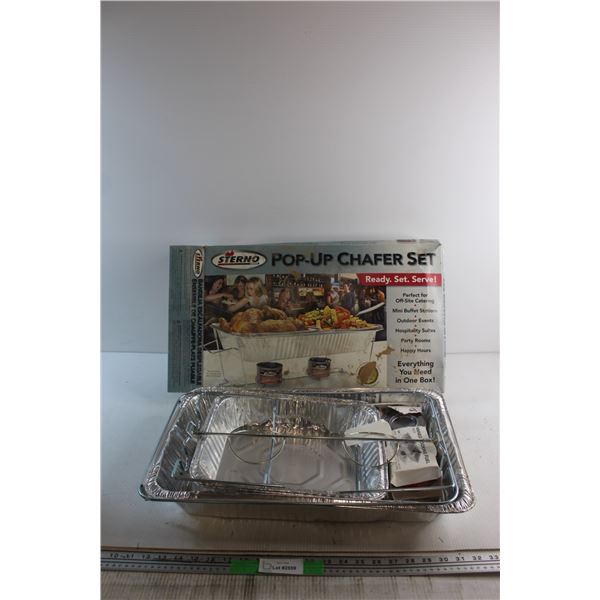 Sterno Pop Up Chafer Set