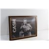 Image 2 : Johnny Cash Framed Holographic Picture 15'' x 11''