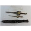Image 5 : (2) Decorative Knives with Sheath