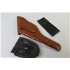 Image 6 : Leather Fire Arm Holster - Handcuff Holster - Glasses Case