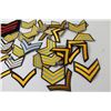 Image 3 : Lot of Military Sew-on Sleeve Bars