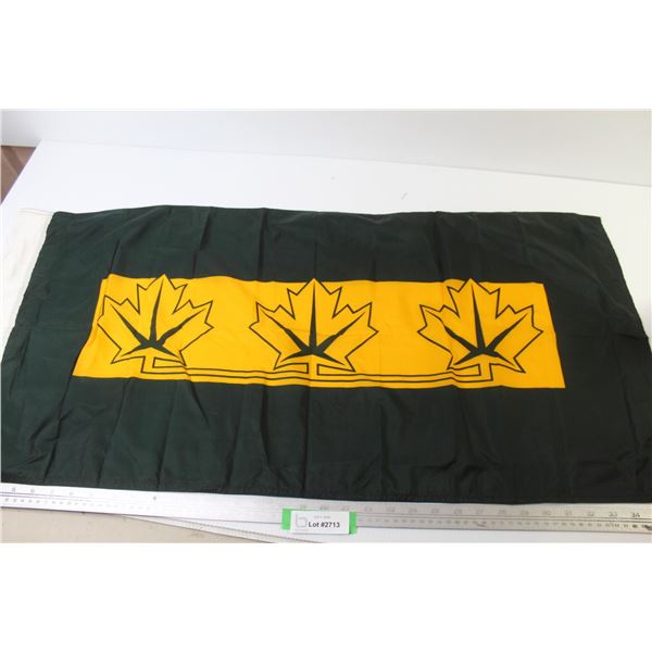 Canadian Forces Unit Command Flag (17 1/2" x 37 1/2")