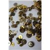 Image 3 : Lot of Brass/Metal Buttons