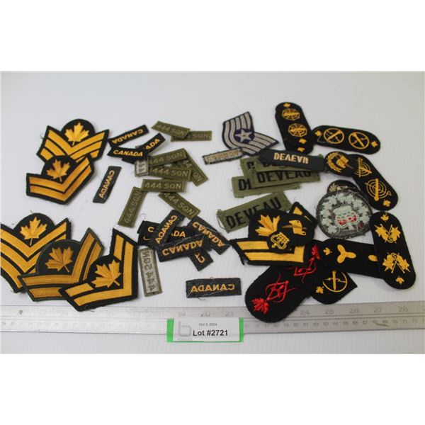 Canadian Military Sew-on Patches