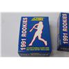 Image 2 : (4) Boxes of Score 1991 Rookies Baseball Collector Cards