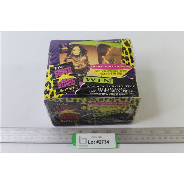 Pro Set Super Stars - Musicards w/Ten Hot Photographs (sealed)