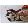 Image 3 : Weld Art Tin Motorcycle (32" x 13")