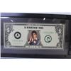 Image 4 : Scarface Money Poster - (framed behind glass - 16' x 7" - frame 20 1/2" x 11 1/2")