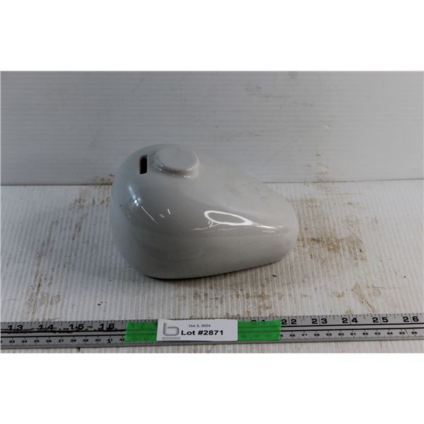 Ceramic Motorcycle Tank Piggy Bank