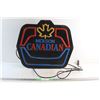 Image 1 : Molson Canadian Beer Sign - As Is
