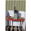 Image 1 : ** Mastercraft Belt Sander & Trade Master Planer -12.5" Wide - On Custom Built Stand - Powers On