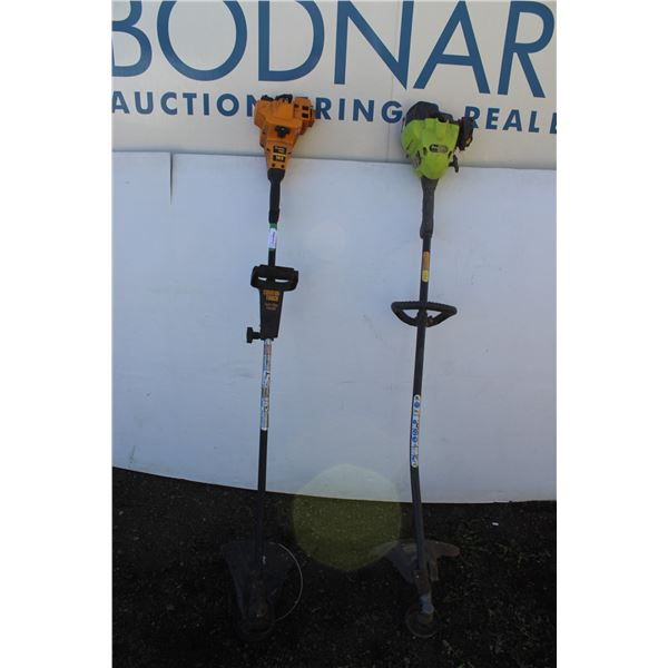 ** (2) Poulan Gas Powered Whipper Snippers - As is, See Pictures