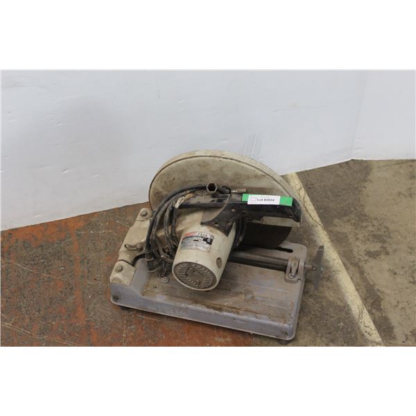 * Makita 2414 - 355mm Cut-off Saw Disc - Powers On