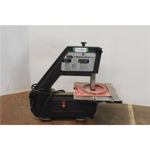 * Durex Industrial 10" Band Saw - 1/4hp Motor, Works, Has Sawblade