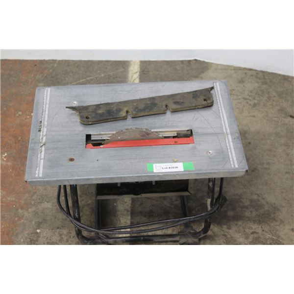 * Portable Table Saw - 7.25" Blade - Works