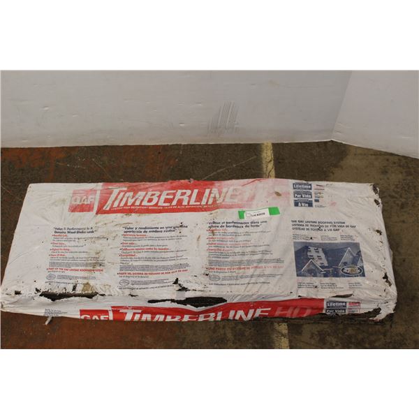 * Timberline Asphalt Shingle Package - Genuine Wood Shaker Look - Dark Brown