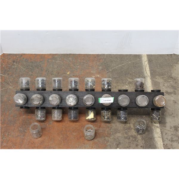 * Custom Built Parts & Hardware Organizer w/Contents -