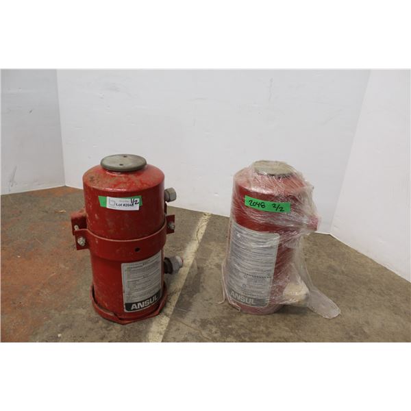 * (2) Ansul Heavy Duty Fire Suppression Pumps - as is
