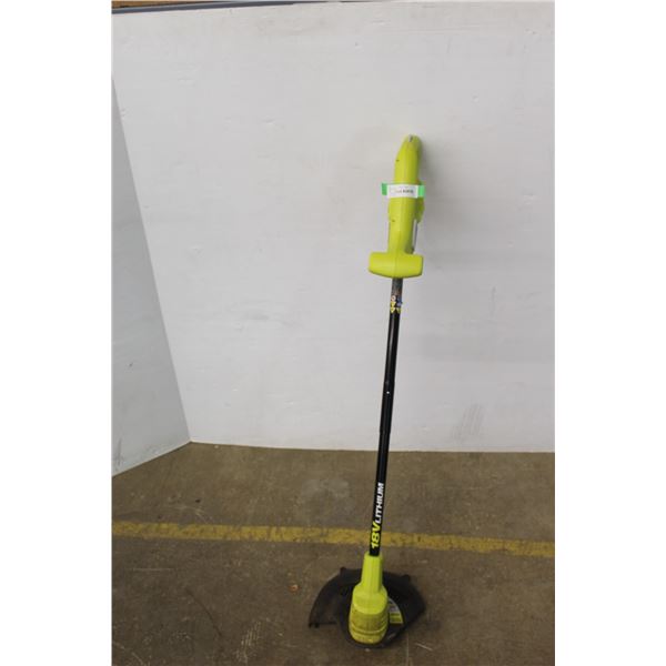 * Ryobi Battery Powered Trimmer - No Battery