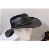 Image 2 : Sydney Oil Skin Hat (Size Large), Billabong Straw Hat (Size Large), Vancouver Canucks Baseball Hat, 