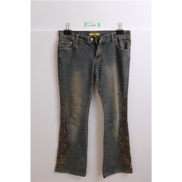 Ok! Embroidered Women's Jeans - Size 26