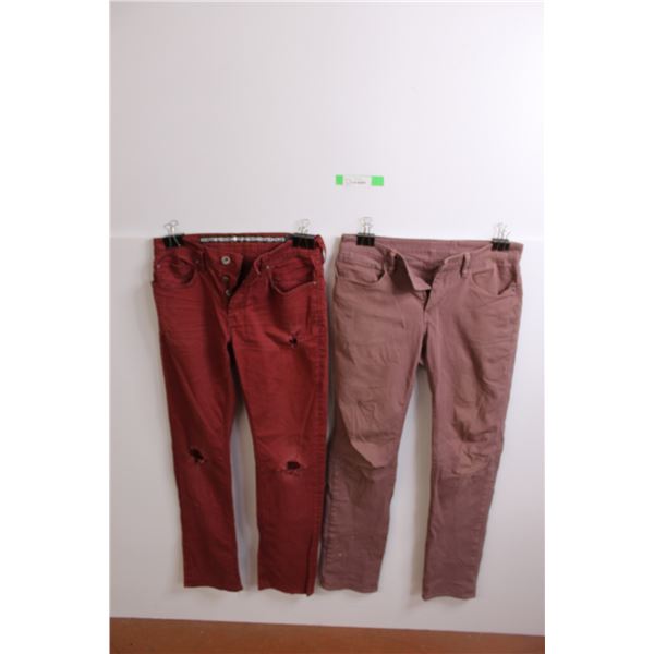 (2) Women's Jeans: David Bitton & Levi - Size 32