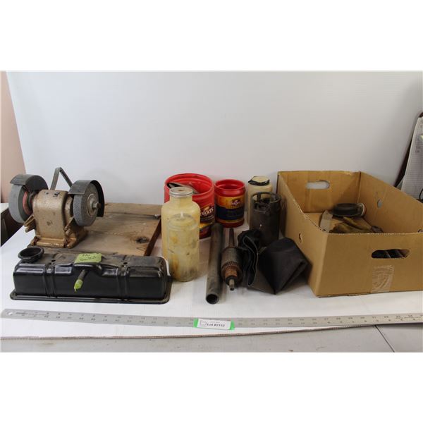 Grinder - As Is, Assorted Hardware and Tools