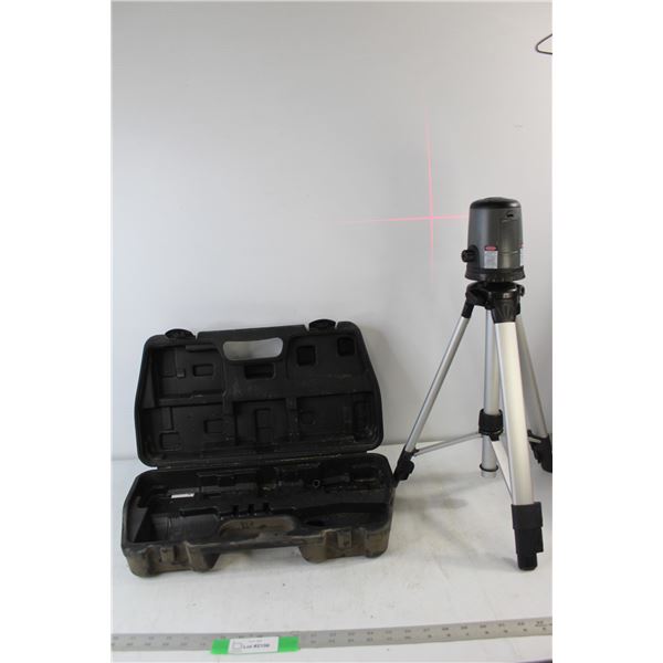 Johnson Laser Level - Turns on