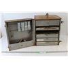 Image 1 : Metal Parts Cabinet - 12" x 14" x 13 1/2"
