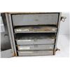 Image 2 : Metal Parts Cabinet - 12" x 14" x 13 1/2"