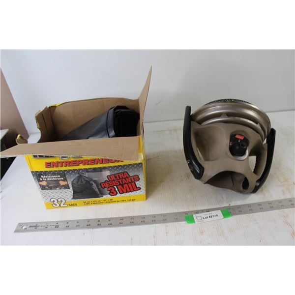 Coleman Portable Cooktop, Garbage Bags