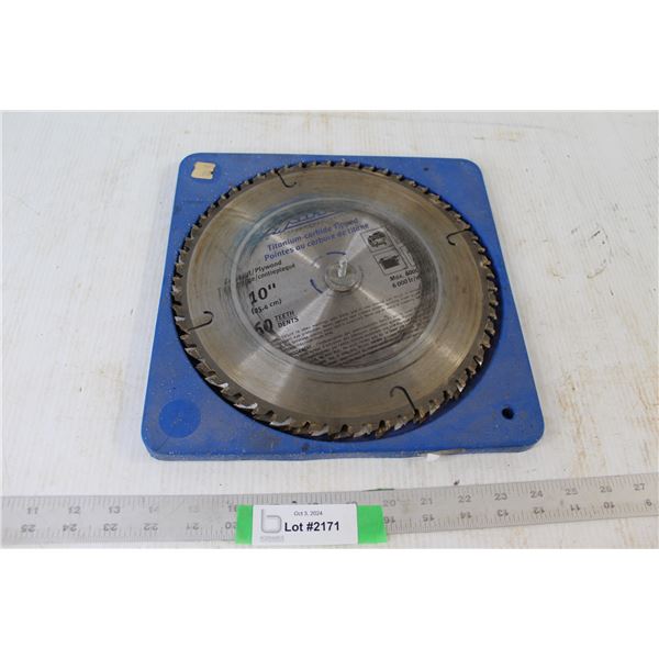 10" Titanium Carbide Tipped Saw Blades