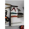 Image 6 : Pulleys, (4) Paint Rollers, Hedge Trimmers, (2) Garden Shovels, Rake, Assorted Gardening Equipment a