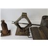 Image 3 : Hose Clamps, (2) Car Jacks, (2) Dolly/Rollers