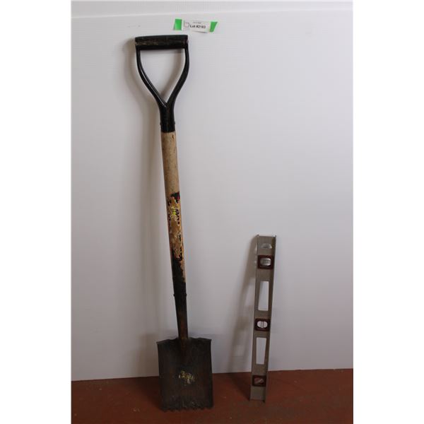 Shovel and Level - Level is 24"