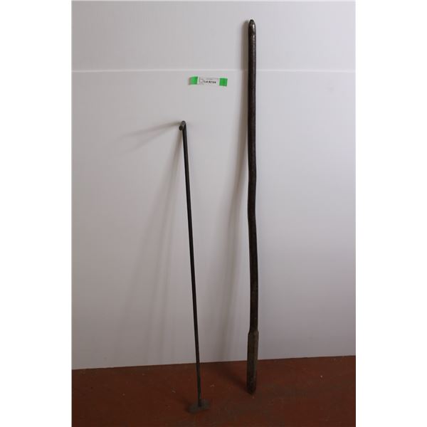 Prybar and Poker - 54" and 44"