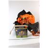 Image 1 : Pumpkin Scrooge Halloween Blow Up Decoration - As Is