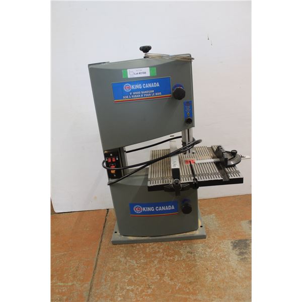 * King Canada 9" Wood Band Saw With Laser - Tested Powers On
