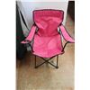 Image 2 : Pink Camping Chair, Gazebo Parts - As Is