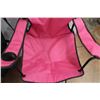 Image 3 : Pink Camping Chair, Gazebo Parts - As Is
