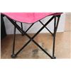 Image 5 : Pink Camping Chair, Gazebo Parts - As Is