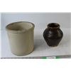 Image 1 : Ceramic Vase/Planter, Stoneware Crock