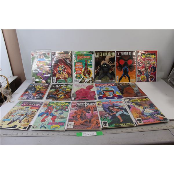 (16) Marvel/DC/Other Comics - Flashpoint, Supergirl, Wolverine, etc.
